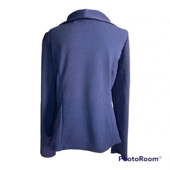 Open Front Long Sleeve Blazer Jacket NWOT - Picture 4 of 8